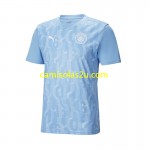 Camisolas de futebol Manchester City Pre-Match Equipamento Principal 2024/25 Manga Curta